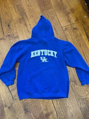 University of Kentucky youth size 18 Blue Hooded NACC Sweatshirt